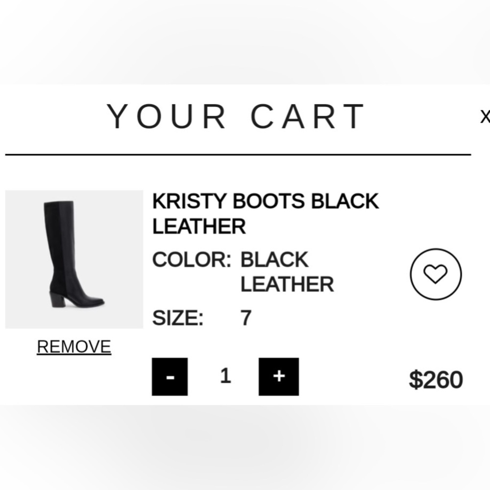 Dolce Vita Knee High Black Boots Size 7 - Kristy - Picture 8 of 12